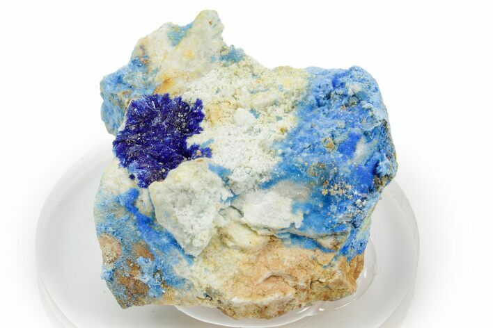 Vibrant Blue Cyanotrichite - China #365313